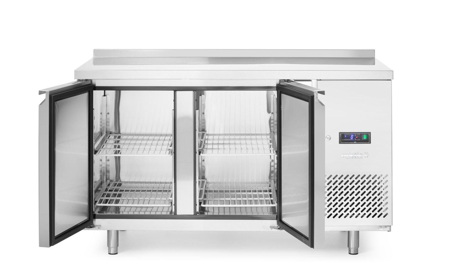 Sügavkülmlaud Profi Line 700 - 3 uksega, agregaadi asukoht küljel, Arktic, Profi Line, 215L, 230V/600W, 700x1360x(H)839mm - Image 3