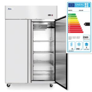 Sugavkulmkapp Profi Line – 2 uksega, 1240 l, Arktic, Profi Line, 940L, 230V/980W, 800x1314x(H)2065mm
