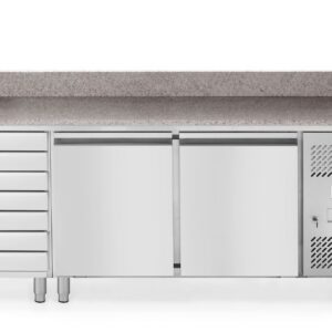 Külmlaud pitsa jaoks - 2 uksega, Arktic, 250L, 230V/250W, 800x2010x(H)840mm