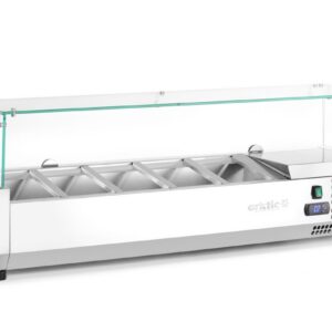 Külmlett GN 1/4 - kõrgend, Arktic, 5x GN 1/4, GN 1/4, 22,5L, 230V/180W, 335x1205x(H)460mm