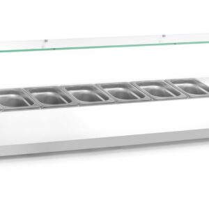 Külmlett GN 1/4 - kõrgend, Arktic, 8x GN 1/4, GN 1/4, 36L, 230V/180W, 335x1805x(H)460mm
