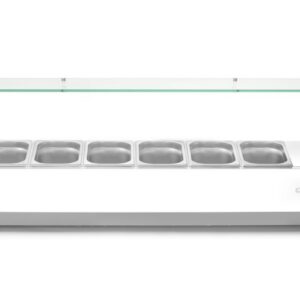 Külmlett GN 1/4 - kõrgend, Arktic, 8x GN 1/4, GN 1/4, 36L, 230V/180W, 335x1805x(H)460mm