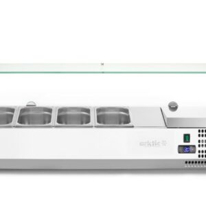 Külmlett GN 1/3 - kõrgend, Arktic, 4x GN 1/3, GN 1/3, 24L, 230V/180W, 400x1208x(H)456mm