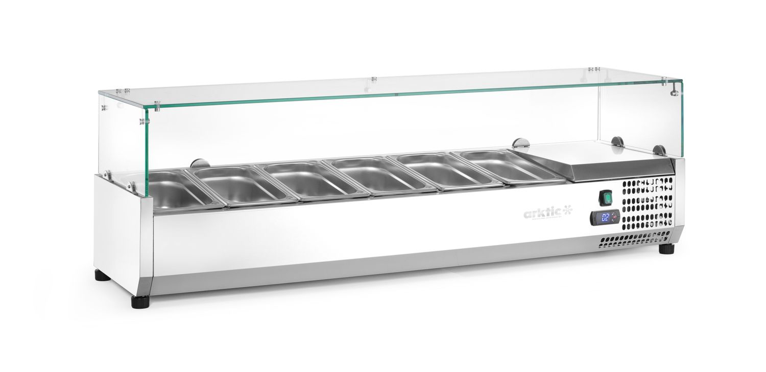 Külmlett GN 1/3 - kõrgend, Arktic, 6x GN 1/3, GN 1/3, 36L, 230V/180W, 420x1405x(H)456mm - Image 3