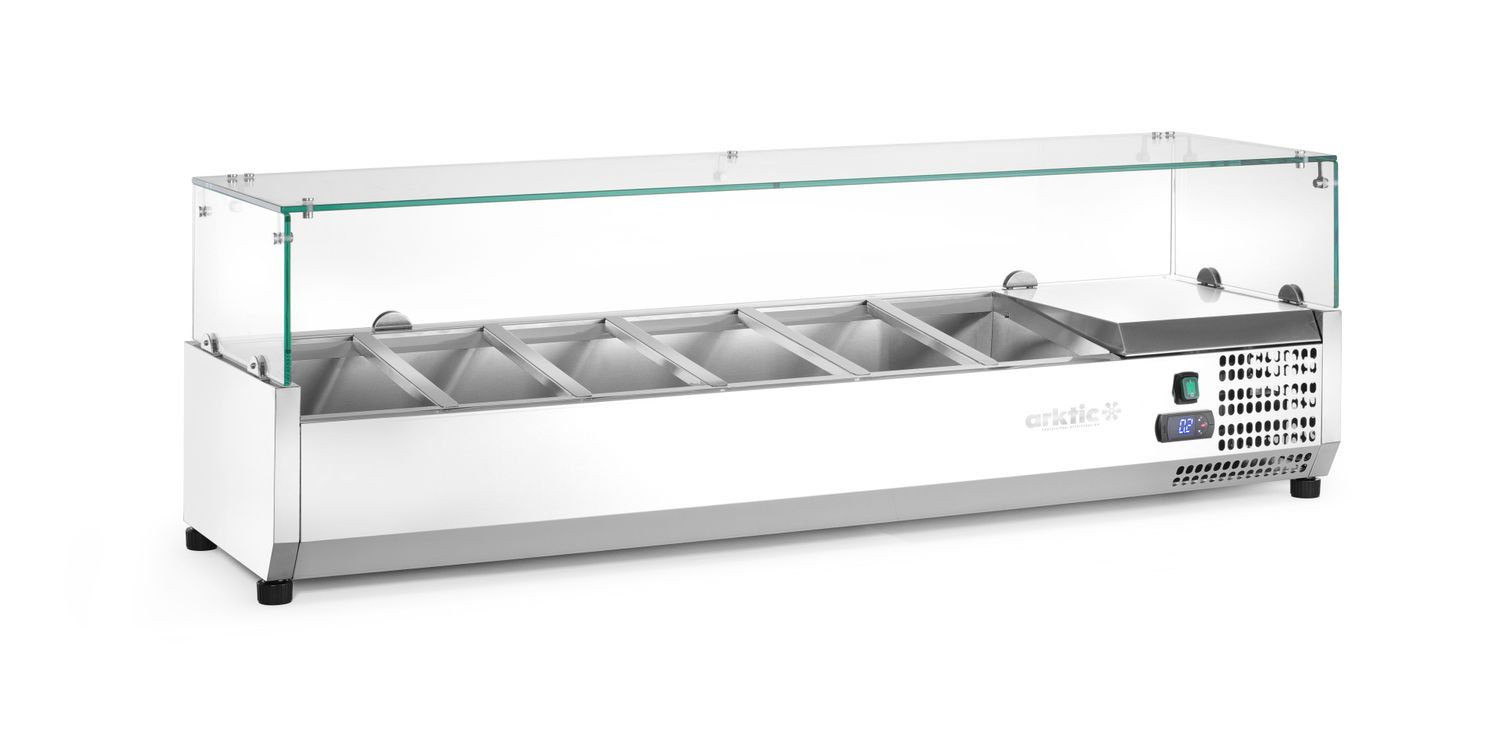Külmlett GN 1/3 - kõrgend, Arktic, 6x GN 1/3, GN 1/3, 36L, 230V/180W, 420x1405x(H)456mm - Image 4