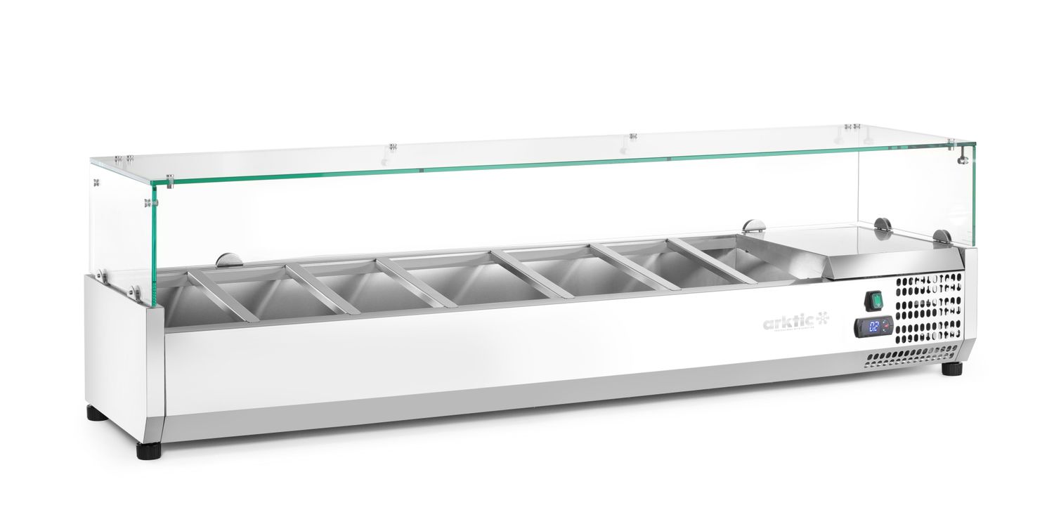 Külmlett GN 1/3 - kõrgend, Arktic, 7x GN 1/3, GN 1/3, 42L, 230V/180W, 420x1605x(H)460mm - Image 4