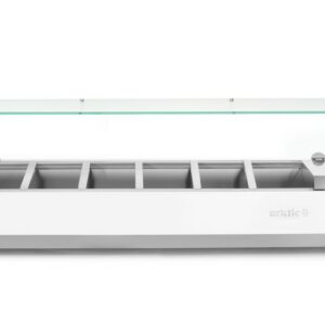 Külmlett GN 1/3 - kõrgend, Arktic, 7x GN 1/3, GN 1/3, 42L, 230V/180W, 420x1605x(H)460mm