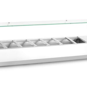Külmlett GN 1/3 - kõrgend, Arktic, 9x GN 1/3, GN 1/3, 54L, 230V/180W, 420x2005x(H)456mm