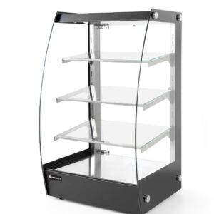 Avatud mitme riiuliga vitriin 75 l, HENDI, 230V/2W, 415x390x(H)716mm