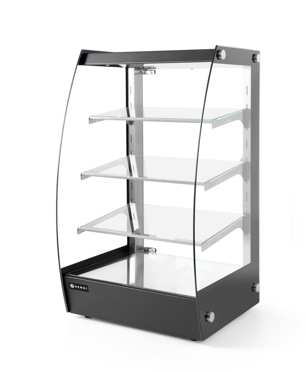 Avatud mitme riiuliga vitriin 75 l, HENDI, 230V/2W, 415x390x(H)716mm