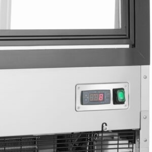 Külmvitriin kolme riiuliga, Arktic, Must, 230V/490W, 833x1200x(H)1460mm