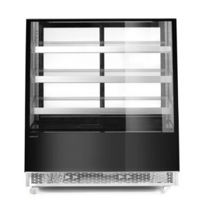Külmvitriin kolme riiuliga, Arktic, Must, 230V/490W, 833x1200x(H)1460mm