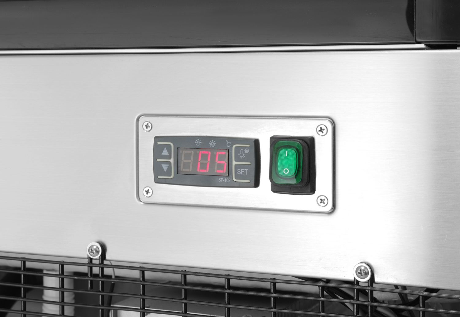 Külmvitriin kahe riiuliga, Arktic, 230V/480W, 677x994x(H)1230mm - Image 5