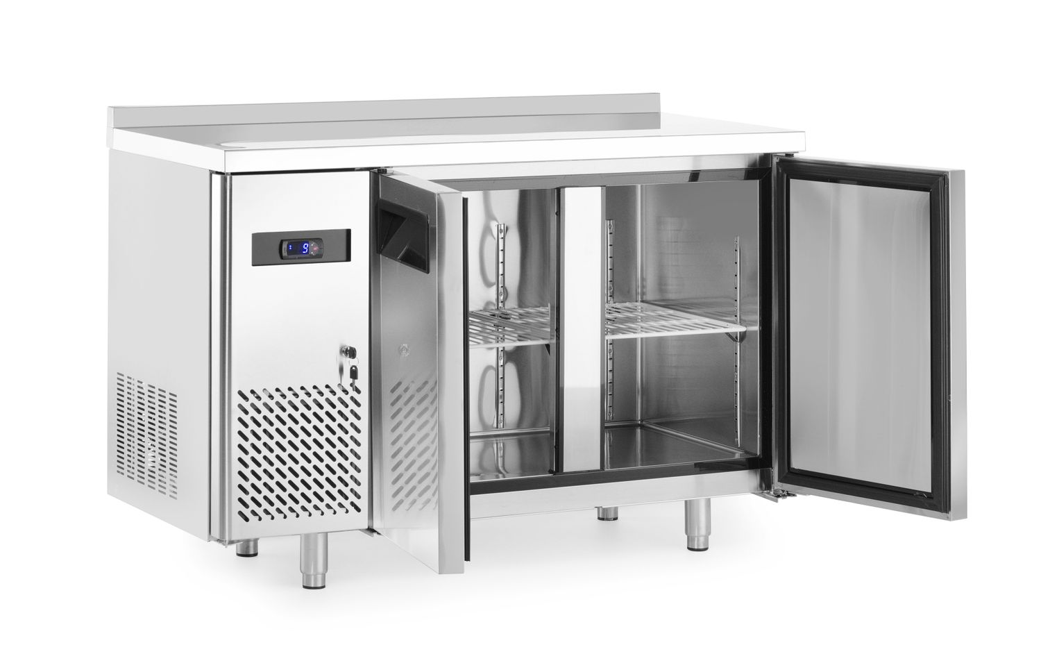 Külmlaud Kitchen Line 600 - 2 uksega, agregaadi asukoht küljel, Arktic, Kitchen Line, 166L, 230V/270W, 600x1200x(H)840mm - Image 4