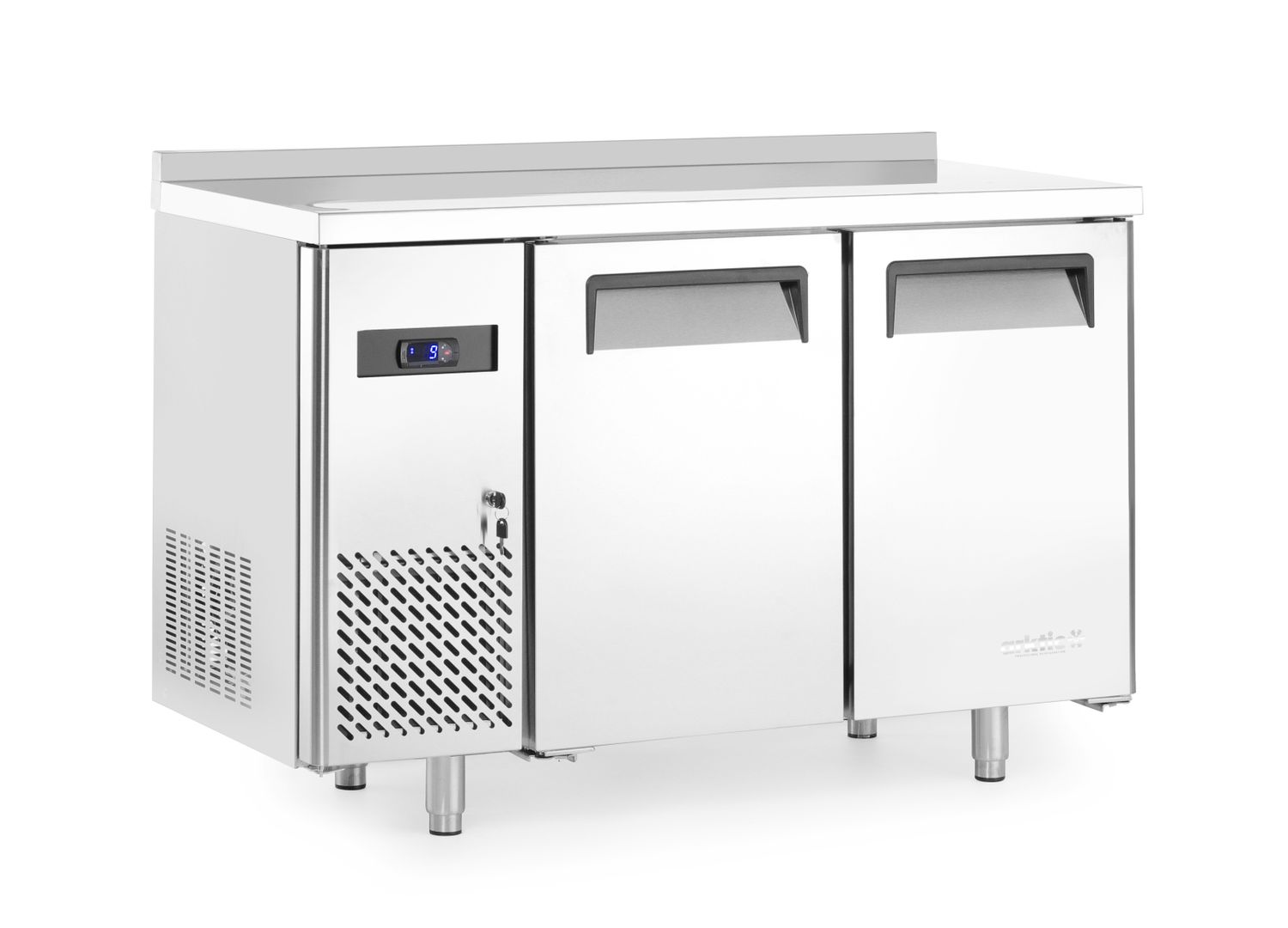 Külmlaud Kitchen Line 600 - 2 uksega, agregaadi asukoht küljel, Arktic, Kitchen Line, 166L, 230V/270W, 600x1200x(H)840mm