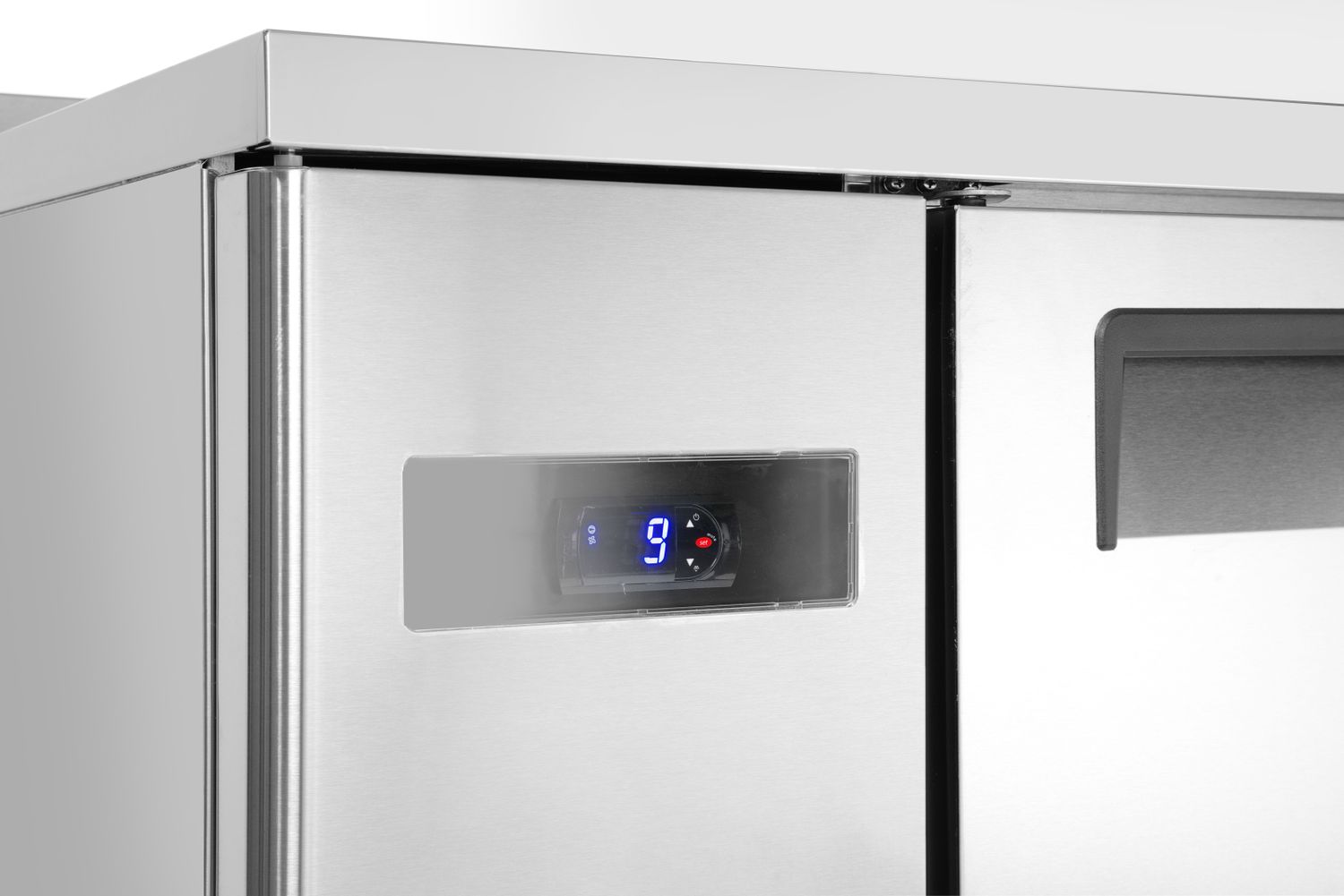 Külmlaud Kitchen Line 600 - 2 uksega, agregaadi asukoht küljel, Arktic, Kitchen Line, 166L, 230V/270W, 600x1200x(H)840mm - Image 5