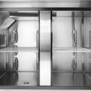 Külmlaud Kitchen Line 600 - 2 uksega, agregaadi asukoht küljel, Arktic, Kitchen Line, 166L, 230V/270W, 600x1200x(H)840mm