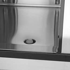 Külmlaud Kitchen Line 600 - 2 uksega, agregaadi asukoht küljel, Arktic, Kitchen Line, 166L, 230V/270W, 600x1200x(H)840mm