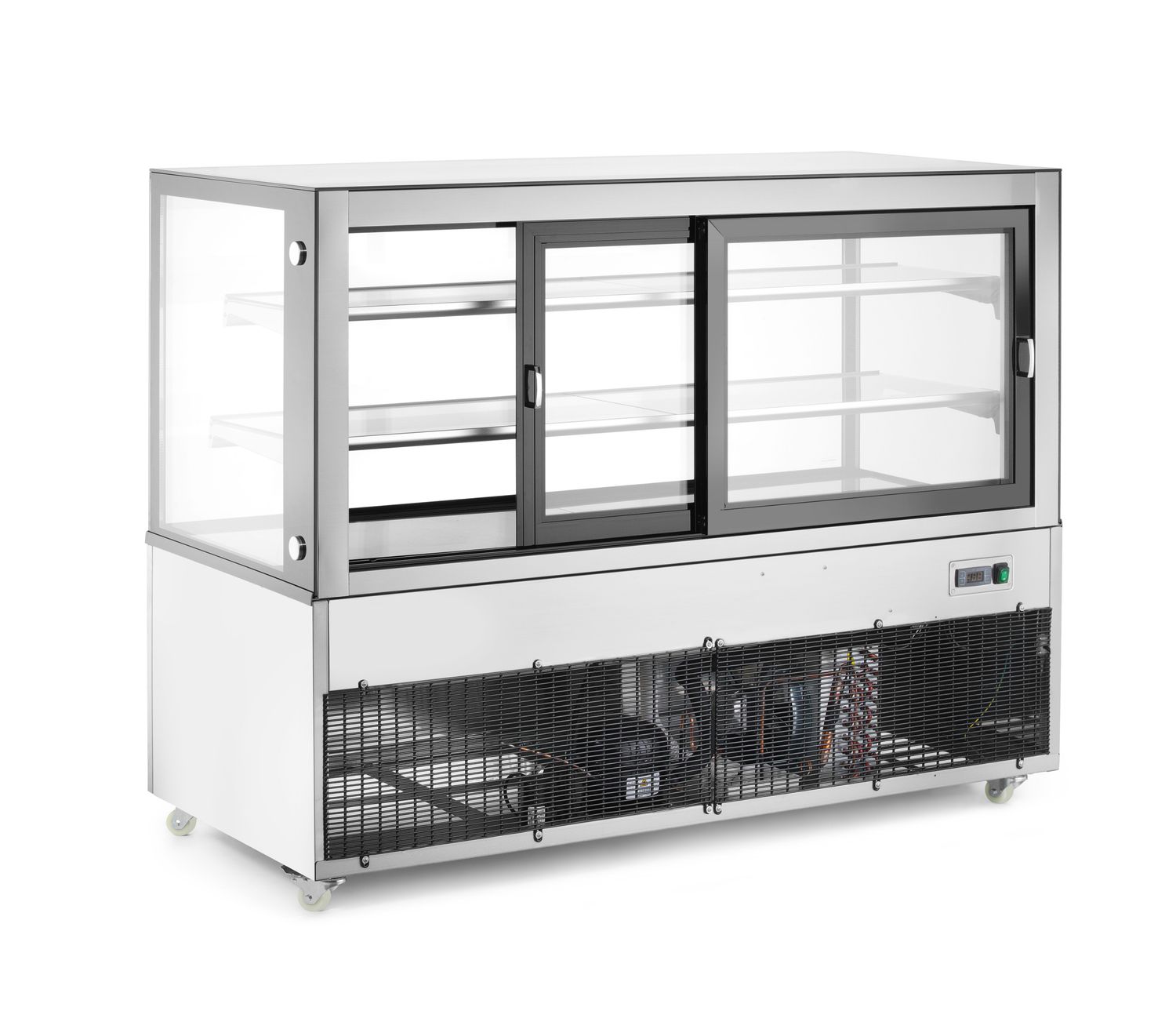 Külmvitriin kahe riiuliga, Arktic, 230V/500W, 677x1524x(H)1230mm - Image 3