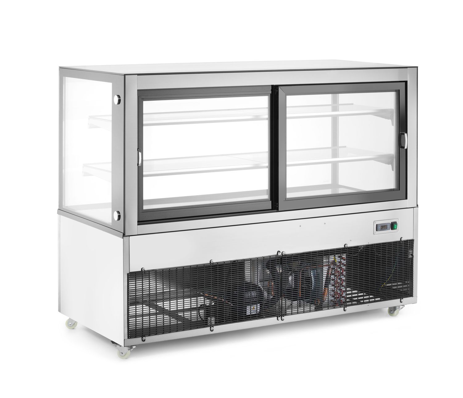 Külmvitriin kahe riiuliga, Arktic, 230V/500W, 677x1524x(H)1230mm - Image 4