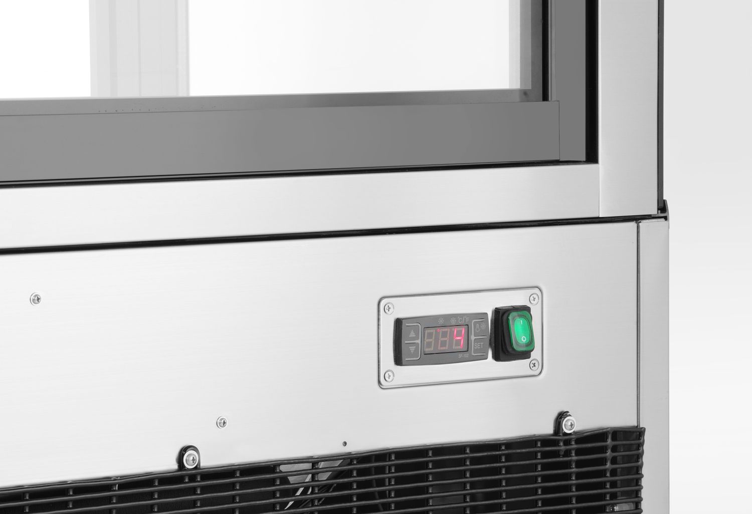Külmvitriin kahe riiuliga, Arktic, 230V/500W, 677x1524x(H)1230mm - Image 5