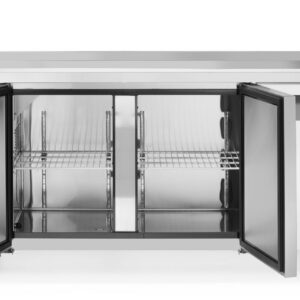 Sügavkülmlaud Kitchen Line 600 - 3 uksega, agregaadi asukoht küljel, Arktic, Kitchen Line, 291L, 230V/550W, 600x1800x(H)840mm
