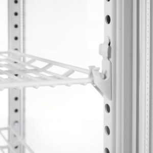 Jahe-vitriinkapp, 58 l, Arktic, Valge, 230V/170W, 406x452x(H)830mm