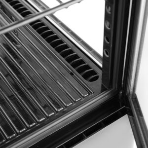 Jahe-vitriinkapp, 68 l, Arktic, Must, 230V/170W, 397x444x(H)875mm
