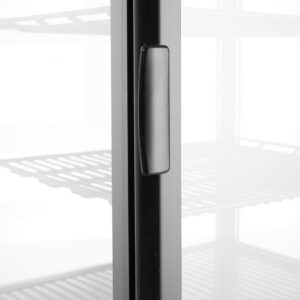 Jahe-vitriinkapp, 68 l, Arktic, Must, 230V/170W, 397x444x(H)875mm