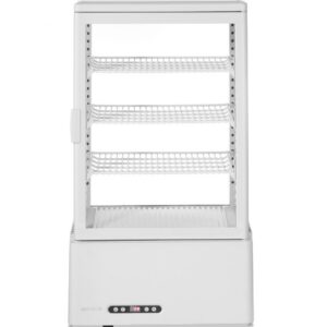 Jahe-vitriinkapp, 68 l, Arktic, valge, 230V/170W, 397x444x(H)875mm