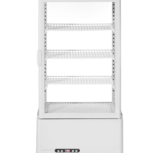 Jahe-vitriinkapp, 78 l, Arktic, Valge, 230V/170W, 397x444x(H)940mm