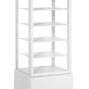 Refrigerated display cabinet, 98 l, Arktic, white, 230V/210W, 397x444x(H)1100mm
