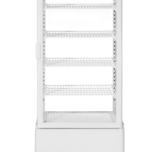 Refrigerated display cabinet, 98 l, Arktic, white, 230V/210W, 397x444x(H)1100mm
