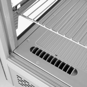 Countertop display fridge, Arktic, 230V/160W, 570x707x(H)680mm