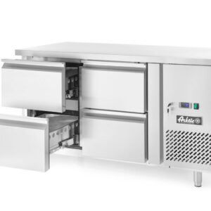 Profi Line 700 külmlaud - 2 uksega, agregaadi asukoht küljel, Arktic, Profi Line, 90L, 230V/250W, 700x1360x(H)840mm