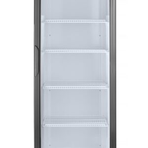 Ühe uksega tagumine baarikülmik taustvalgustusega paneeliga, Arktic, 254L, Must, 230V/250W, 578x605x(H)1980mm