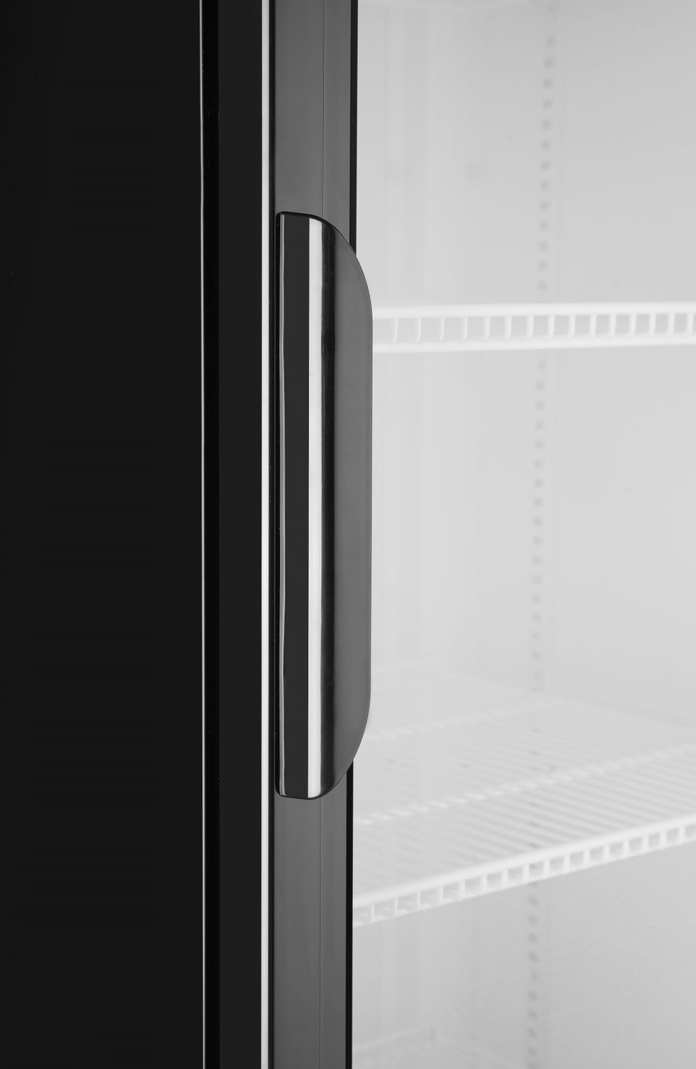 Ühe uksega tagumine baarikülmik taustvalgustusega paneeliga, Arktic, 254L, Must, 230V/250W, 578x605x(H)1980mm - Image 3
