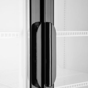 Tagumine baarikülmik koos taustavalgustusega paneeliga, topeltuksega, Arktic, 512L, Must, 230V/510W, 1120x585x(H)1900mm