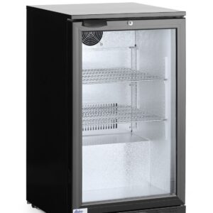 Back bar refrigerator single-door, Arktic, 86L, Black, 230V/120W, 500x530x(H)865mm