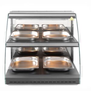 Reguleeritav soojavitriin kvartsist küttekehadega, HENDI, kahetasandiline, 230V/560W, 650x485x(H)630mm