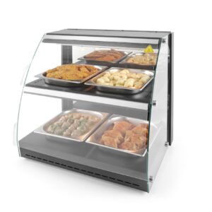 Reguleeritav soojavitriin kvartsist küttekehadega, HENDI, kahetasandiline, 230V/560W, 650x485x(H)630mm