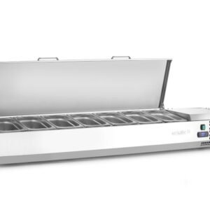 Refrigerated countertop server GN 1/3, Arktic, 7x GN1/3, GN 1/3, 42L, 230V/180W, 420x1605x(H)630mm