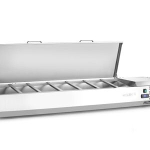 Refrigerated countertop server GN 1/3, Arktic, 7x GN1/3, GN 1/3, 42L, 230V/180W, 420x1605x(H)630mm