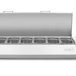 Refrigerated countertop server GN 1/3, Arktic, 7x GN1/3, GN 1/3, 42L, 230V/180W, 420x1605x(H)630mm