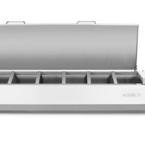 Refrigerated countertop server GN 1/3, Arktic, 7x GN1/3, GN 1/3, 42L, 230V/180W, 420x1605x(H)630mm