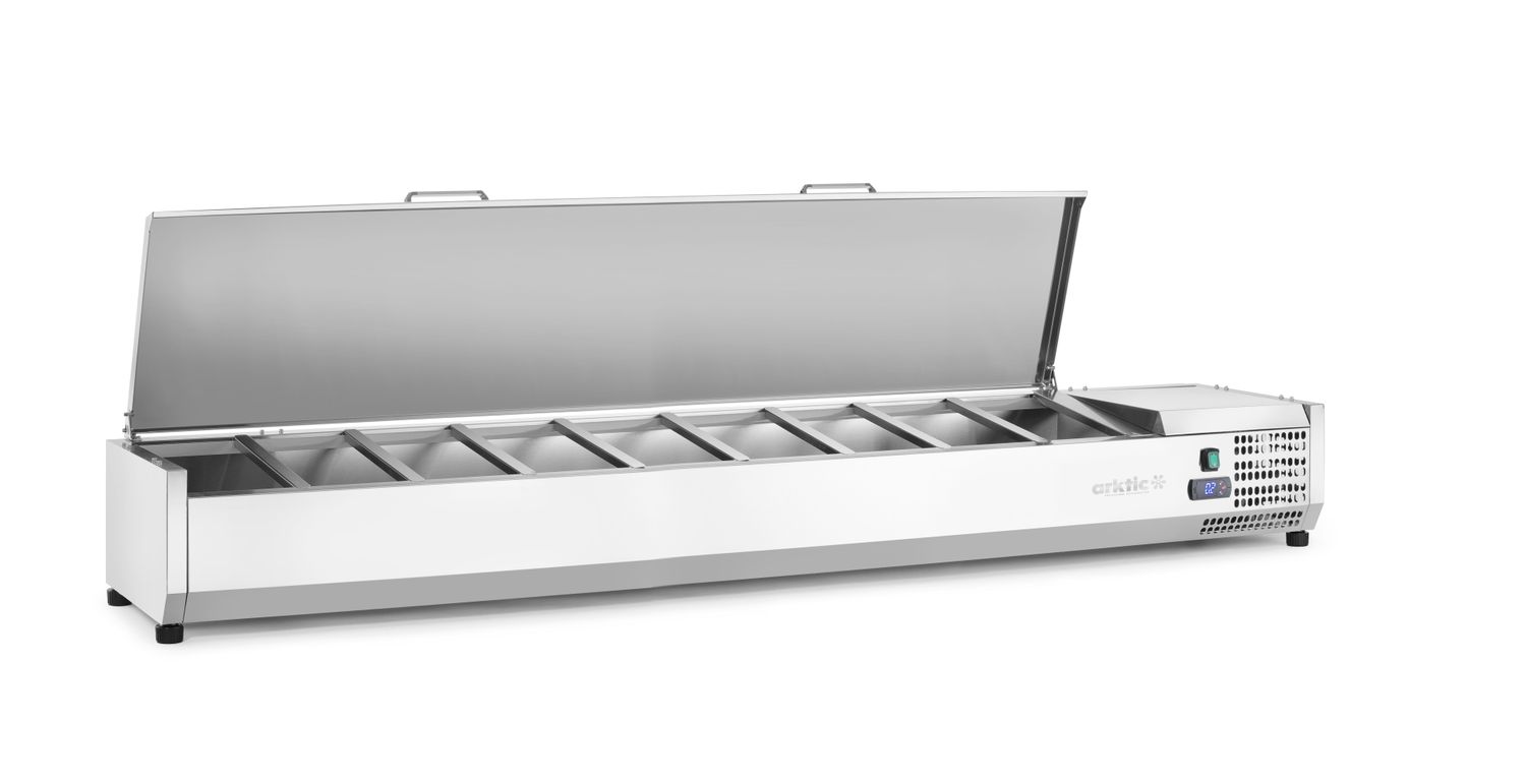 Jahutusvitriin GN 1/3, Arktic, 9x GN1/3, GN 1/3, 54L, 230V/180W, 420x2005x(H)630mm - Image 6