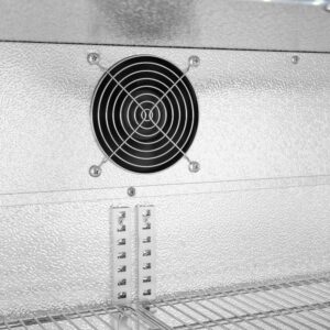 Tagumine baarikülmik topeltuksega, Arktic, 158L, Must, 230V/160W, 900x530x(H)865mm