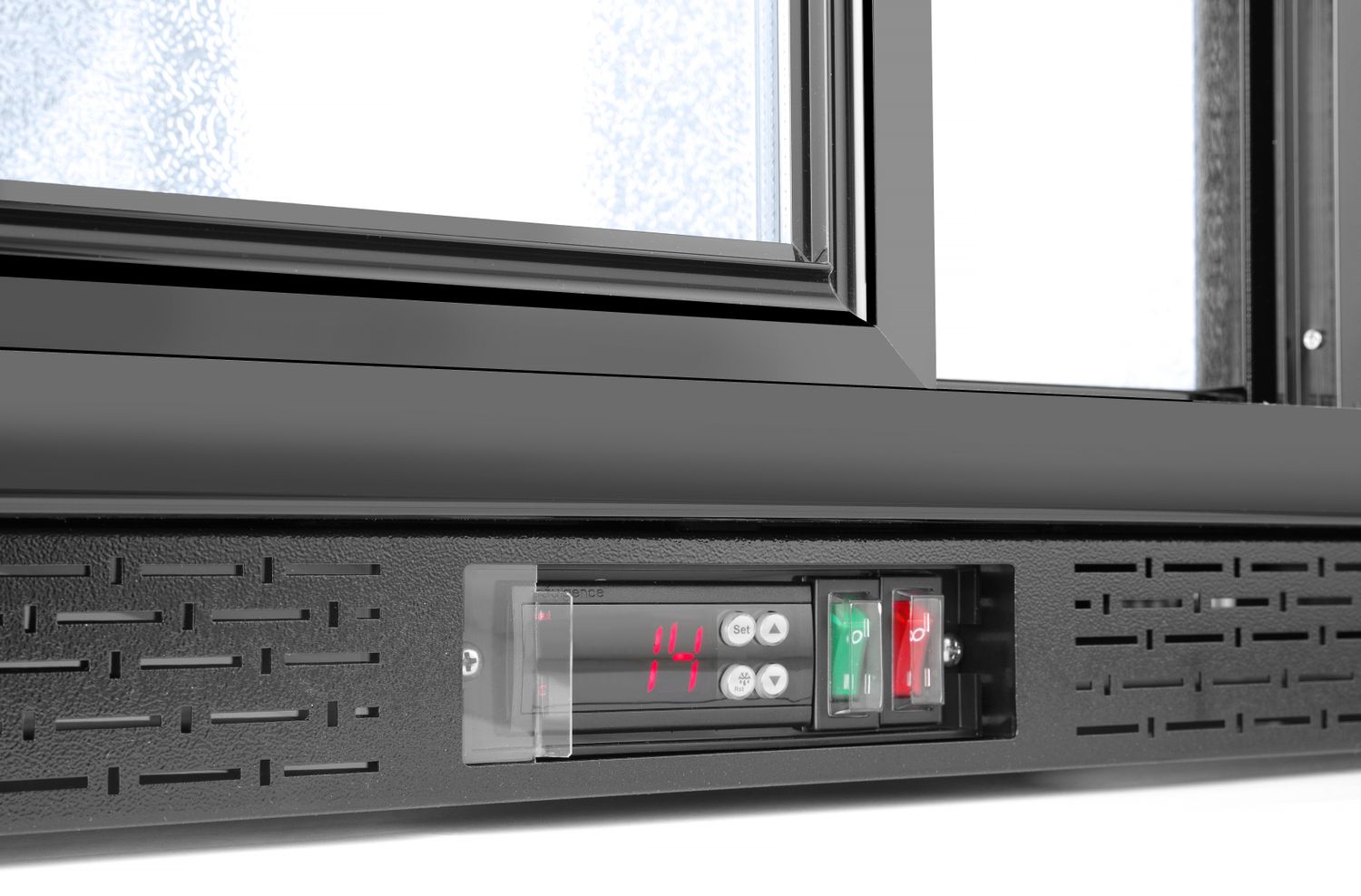 Tagumine baarikülmik kolmekordse lükanduksega, Arktic, 254L, Must, 230V/160W, 1350x520x(H)865mm - Image 6