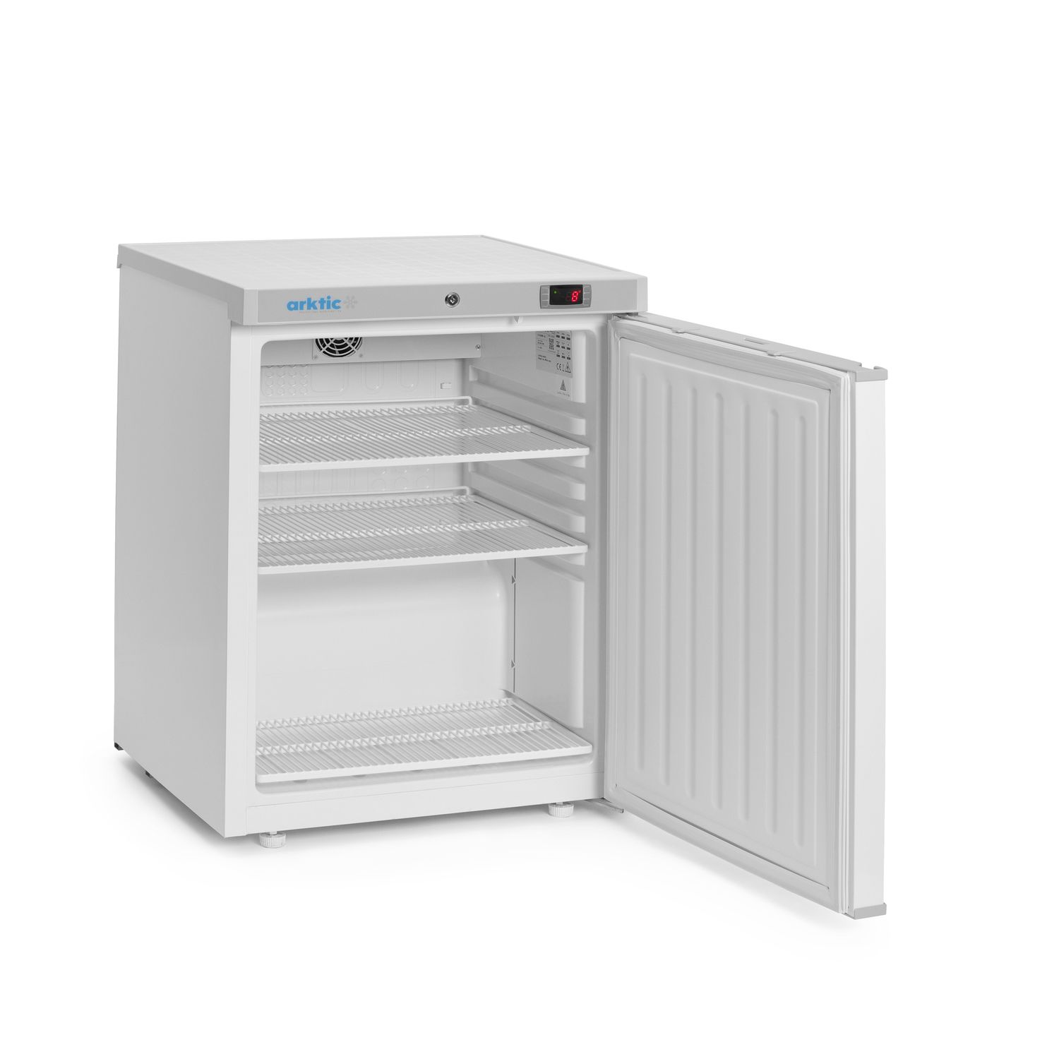 Budget Line jahutuskapp valge värvitud teraskorpusega, Arktic, Budget Line, 100L, Valge, 230V/110W, 637x600x(H)835mm - Image 4