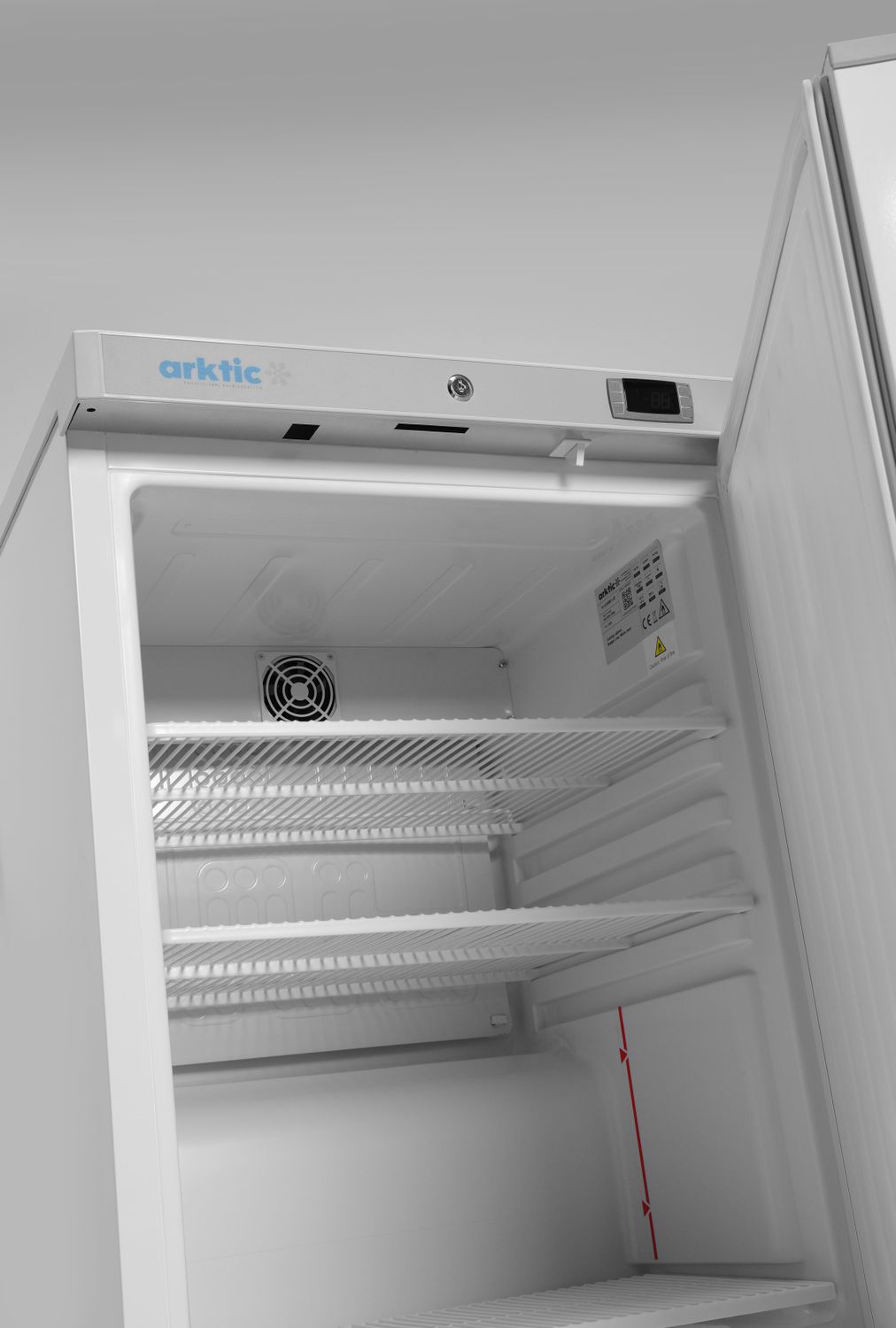 Budget Line jahutuskapp valge värvitud teraskorpusega, Arktic, Budget Line, 100L, Valge, 230V/110W, 637x600x(H)835mm - Image 6